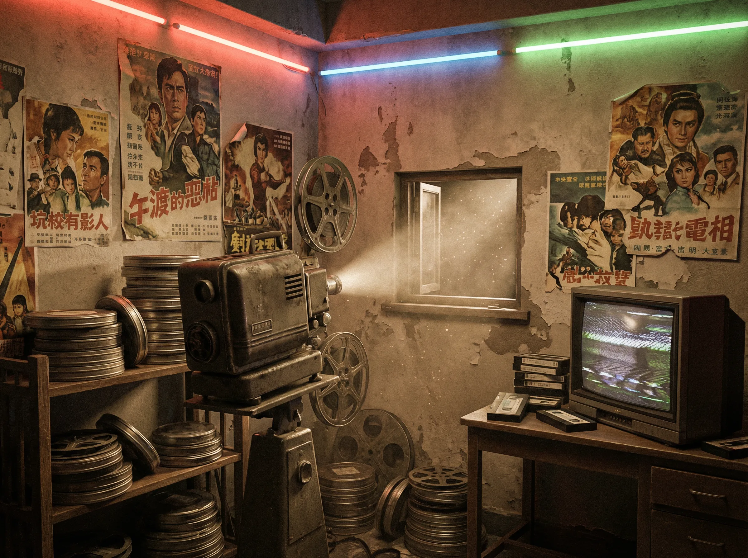 花都影视放映室 - 怀旧经典影视平台品牌故事